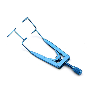 Lieberman Solid Eye Speculums Titanio Instrumento quirúrgico oftálmico Abridor Herramientas para párpados Básicas para procedimientos quirúrgicos - Product Image 1