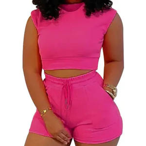 ชุดออกกำลังกายสองชิ้นแบบใหม่ใส่ได้ทั้งแบบธรรมดาและแบบเหนือเข่าชุดออกกำลังกายแบบปรับแต่งได้คุณภาพสูง - Product Image 1