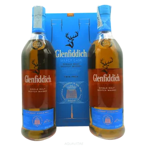 Rượu Whisky <span class=keywords><strong>glenfiddich</strong></span> chọn Thùng Twin pack (2x1l)-Đơn <span class=keywords><strong>Malt</strong></span> <span class=keywords><strong>Scotch</strong></span> Whisky - Product Image 1