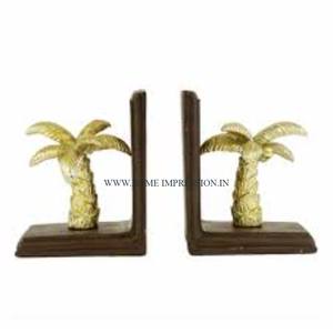 Sujetalibros elegante para sala de estudio, Color marrón antiguo, artículos de mesa hechos a mano, sujetalibros, organizador de escritorio de venta superior de calidad superior - Product Image 5