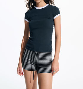 Ringer เสื้อยืดคอกลมแขนสั้นระบายอากาศ - Product Image 5