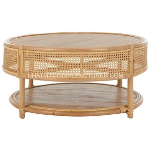 โต๊ะกาแฟ2ชั้นที่สวยที่สุดพร้อมท็อปไม้เฟอร์นิเจอร์ห้องนั่งเล่นขายส่งในราคาที่ดีที่สุดในเวียดนาม - Product Image 4