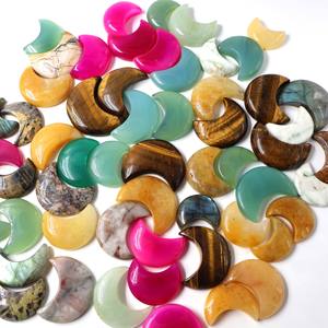 Lote de Piedras Preciosas Sueltas de Cabujón de Luna Natural, Cabujones Hechos a Mano, Forma Mixta Disponible, Cabujón de Luna Suelto para Joyería, Piedra Lunar - Product Image 5