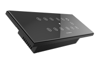 Interruptor de Pared Inteligente WiFi TUYA, Control Remoto Inalámbrico, 08 Luces Encendido/Apagado, Panel de Vidrio Templado NFC, Compatible con Google Assistant y Alexa