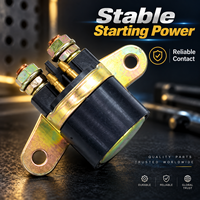 Motorcycle Starter Relay Solenoid for GN125 EN125 EN150 12V Electric Starting System Brass Contacts Replace
