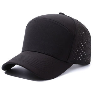 Casquette de camionneur à 5 panneaux en maille brodée imprimée et lavée au design personnalisé 2026 - Product Image 3