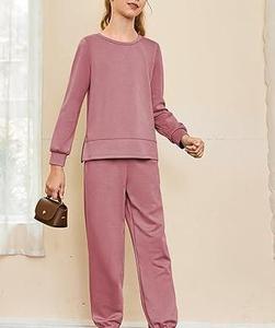 Conjuntos de Ropa Deportiva Casual de Invierno para Niños al por Mayor, Conjuntos de Sudadera con Cuello Redondo, Chándales de Algodón, Nuevo Diseño de Traje Deportivo para Niños - Product Image 5