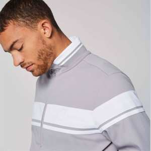 Conjunto de chándal con logotipo personalizado de algodón/poliéster, chándal para correr de nuevo diseño para hombres, transpirable y cómodo - Product Image 5