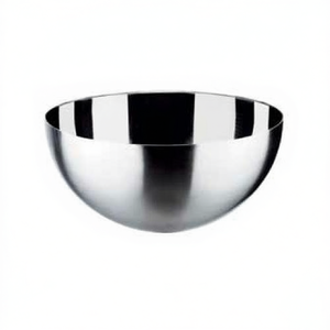 Ensaladera AVARI de Acero Inoxidable Cromado 051 de 26 cm, Utensilios para Ensalada Elegantes y Duraderos - Product Image 2