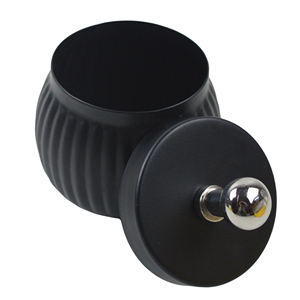 Nuevo Contenedor de Diseño Moderno con Temática Moderna, Color Oscuro, Metálico, Listo para Usar, para Decoración de Mesa y Decoración del Hogar al Mejor Precio - Product Image 2