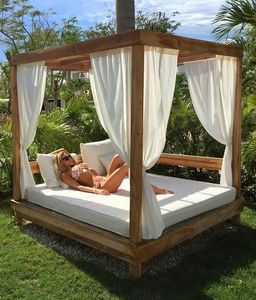Premium <b>Silver</b> Fiber Baby Canopy Bed Protective Radiation Shielding Outdoor Square Crib All Season Use Wholesale - Product Image 3