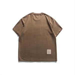 Pima – t-shirt en coton épais avec Logo personnalisé pour homme, haut de grande taille avec impression 3d en relief - Product Image 2