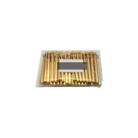 Sonde de test ICT personnalisée HONGDUN HD-ICP-POGO en laiton plaqué or haute conductivité avec broche à ressort pour test de carte PCB haute précision