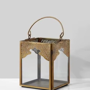 Faroles Metálicos Decorativos Modernos Colgantes para Ramadán, para la Cena Familiar de Suhoor e Iftar - Product Image 5