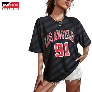 เสื้อยืดแฟชั่นสตรีสำหรับฤดูร้อน เสื้อยืดผ้าฝ้ายลำลองสำหรับผู้หญิง ทันสมัย - Product Image 3