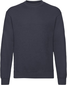 Top qualité en gros 100% coton à l'intérieur brossé polaire à manches longues col rond homme à manches longues sweat-shirt - Product Image 3
