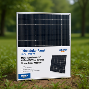 Panneau solaire Trina Solar 595W monocristallin PERC demi-cellule certifié TUV pour module solaire domestique - Product Image 3