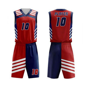 Conjunto de Uniforme de Baloncesto Sublimado Personalizado, Jersey y Pantalones Cortos de Poliéster de Secado Rápido, Ropa de Equipo, Venta al Por Mayor OEM - Product Image 4