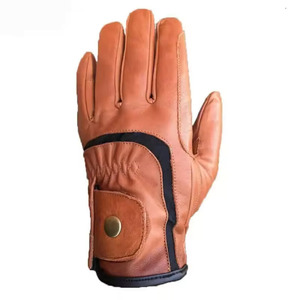 Gants en cuir à la mode pour femmes Gants à la mode pour hommes Gant d'habillage Peau de mouton Service OEM Vie quotidienne personnalisée - Product Image 2