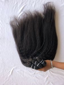 Crépus droit 100% vierge avec processus à la vapeur donneur unique fournisseur d'extension de faisceau de cheveux humains de haute qualité pour les femmes noires - Product Image 5