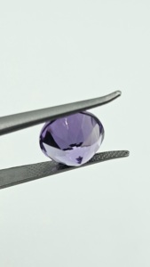 Ametista Natural de Brasil Súper Fina de 14 mm, Gema Suelta, Color Púrpura Intenso, Pulida, Corte Brillante Redondo, Piedra Grande para Joyería - Product Image 3