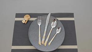Eye-Catching Stainless Steel Royal Modern Luxury Flatware Set Handmade Handle <b>Dishwasher</b> Safe Eco-Friendly Food Grade Cutlery - Product Image 5