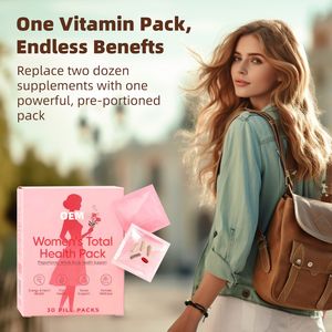 แพ็ควิตามินประจำวันสำหรับผู้หญิงพร้อมน้ำมันคริลล์ - วิตามินและแร่ธาตุสำคัญ 22 ชนิดเพื่อพลังงาน ความเครียด และการรองรับฮอร์โมน 30 แพ็ค - Product Image 5