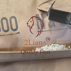 Granulés ABS de qualité inférieure 2Lians, couleur naturelle, emballage en petits sacs pour le recyclage, fabriqué au Japon - Product Image 1