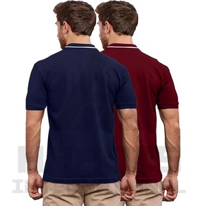 Polos de manga corta para hombre con logotipo personalizado de nuevo diseño, polos informales para hombre, polos de algodón - Product Image 2