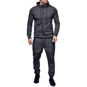 Survêtement unisexe en molleton 100 % coton de haute qualité, coupe ajustée, taille personnalisée XL, logo brodé, poids du tissu 400g - Product Image 1