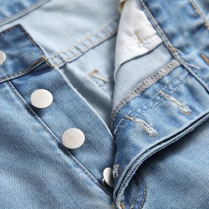 <span class=keywords><strong>Jeans</strong></span> strappati Casual da <span class=keywords><strong>uomo</strong></span> all'ingrosso vestibilità rilassata Comfort pantaloni <span class=keywords><strong>Jeans</strong></span> distrutti pantaloni larghi dritti in Denim lavato invecchiato - Product Image 5