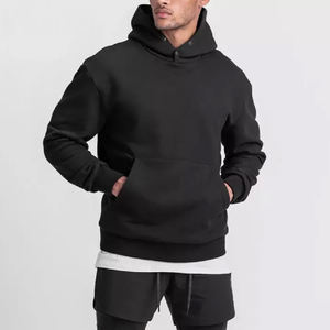 Fizzan International Logo personnalisé Sweat à capuche d'entraînement Respirant Doux au toucher Capuche à cordon Sports d'hiver Impression en relief - Product Image 2