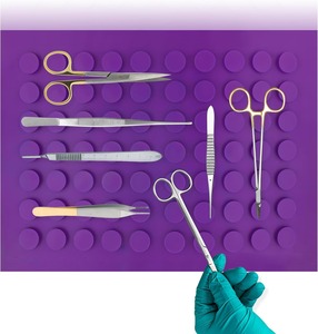 Surgical Magnetic Instrument Mats/Pad Manual High-quality Stainless Steel Flexible Non-Slip Instrument Trays - Product Image 3