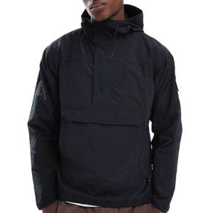 Veste coupe-vent technique de luxe personnalisable, 14 fermetures éclair, capuche, col montant, vêtements de sport pour le printemps, coupe-vent fin - Product Image 1