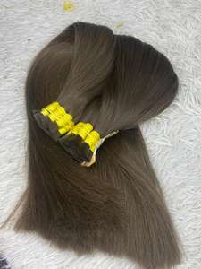 ผมต่อแบบธรรมชาติขายส่ง มีสินค้าจำนวนมาก คุณภาพสูง ผมเวอร์จินแท้ 100% ผมเวียดนามแบบดิบ เนื้อผมนุ่มสลวยตรงเป็นลอน - Product Image 4