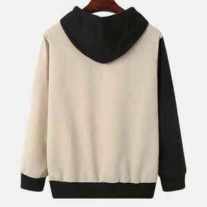 Sweat à capuche unisexe de haute qualité pour l'hiver 2025, pour hommes, 100% coton biologique, streetwear écologique, couleurs et logo personnalisables - Product Image 2