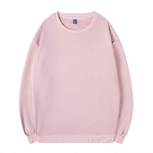 Wholesale Custom Mens Sweatshirts Crew Neck Cotton Drop Shoulder Streetwear Unisex Oversized Sweatshirts OEM Service 2025 - Product Image 3