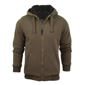 Premium Quality Men's <b>Full</b> <b>Zip</b> <b>Hoodie</b> Wholesale Casual Blank with Customizable Logo Winter Plain Dyed Clothing <b>Hoodie</b> for Men - Product Image 3