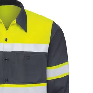 Camisa de Seguridad Informal para Hombre, Tendencia Superior, Antiarrugas, Gran Venta, Calidad Premium, Precio Económico, Camisa de Seguridad para Hombre con Fabricación Personalizada - Product Image 5