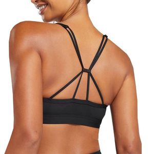 สปอร์ตบราออกกำลังกายแบบเปิดหลังระบายอากาศได้บราออกกำลังกายสำหรับวิ่งโยคะรัดรูปสไตล์เรียบง่าย - Product Image 6