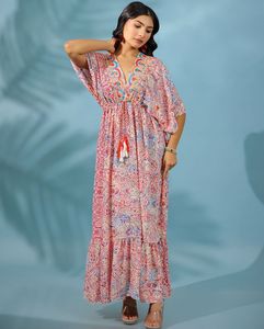 Robes d'été décontractées et lavables longs et styles d'impression-Design - Product Image 6