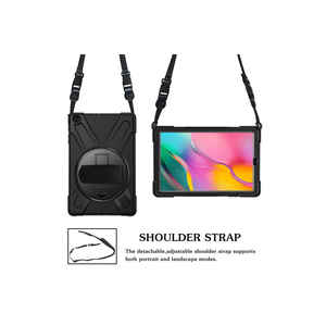 "iPad Mini 5 Case Netzy <b>Rugged</b> TPU+PC+Plastic Shockproof Defender Silicone Cover for iPad Pro" - Product Image 3