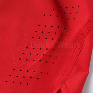 Pantalones Cortos Deportivos para Hombre con Doble Rodilla, Cintura Elástica y Bolsillos con Cremallera, Diseño 3D Personalizado, Precio Mayorista, El Mejor Material de Algodón/Poliéster - Product Image 3