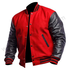 Nueva Chaqueta Varsity de Invierno con Logotipo Personalizado para Hombre, Cuello Alto, Secado Rápido, Ligera, Transpirable, Ecológica, de Alta Calidad - Product Image 1