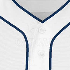 Vente en gros de haute qualité Jeunes Meilleurs designs Hommes Bouton par sublimation Pas Cher Impression personnalisée Maillots de baseball Ensemble d'uniformes de baseball - Product Image 4