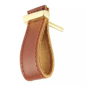 Poignées en cuir poli de haute qualité bouton de tiroir de meubles de Style d'amour pour la coiffeuse de porte de garde-robe de cuisine-prix de gros - Product Image 5