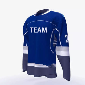 Maillot de hockey sur glace quantité en vrac en stock maillot de hockey sur glace pour hommes personnalisé votre propre maillot de sport - Product Image 2