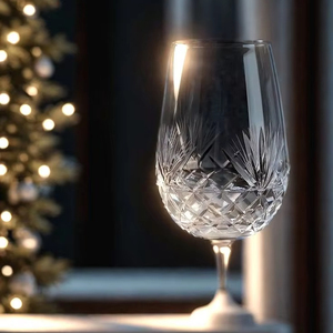 แก้วไวน์แบบเรียบง่ายสำหรับตกแต่งโต๊ะในฟาร์มงานเลี้ยงฉลองแบบชนบทและธีมงานเลี้ยงอาหารค่ำแบบวินเทจ - Product Image 1