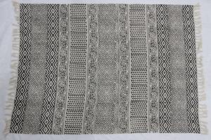 ผ้าห่มทอมือสุดหรูทันสมัย ผลิตจากผ้าฝ้าย 100% สำหรับฤดูหนาว พิมพ์ลายอินเดีย บูโจดี ทอมือ ระบายอากาศได้ดี เป็นมิตรกับสิ่งแวดล้อม รูปทรงสี่เหลี่ยมผืนผ้า สำหรับใช้ในบ้าน - Product Image 2