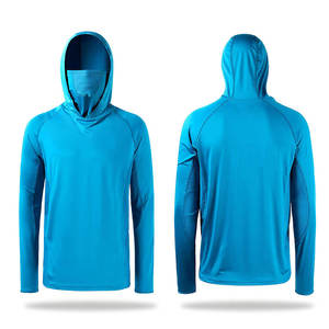 เสื้อตกปลาแบบซับลิเมชันผ้าโพลีเอสเตอร์มีฮู้ดแห้งเร็วกำหนดเองได้ - Product Image 3